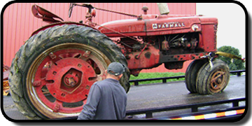 A-1 Towing and Recovery - Tractor on Flatbed Truck - Newaygo, MI